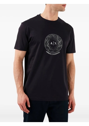 Armani Exchange logo-print T-shirt - Black