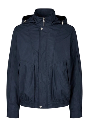 TOMBOY elasticated-hem hooded jacket - Blue