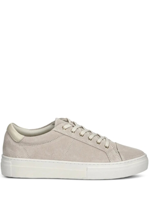 VAGABOND suede lace-up sneakers - Neutrals