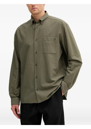 A.P.C. button-down pocket shirt - Green