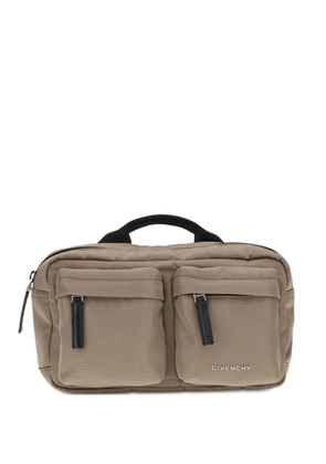 Givenchy Essential U double-pocket belt bag - Brown