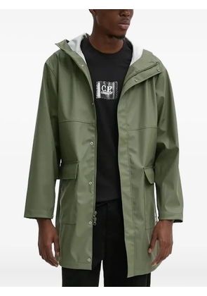 Herschel Supply Co. hooded flap-pockets raincoat - Green