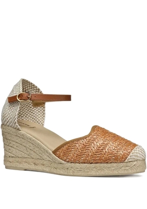 Geox Gelsa woven espadrilles - Brown
