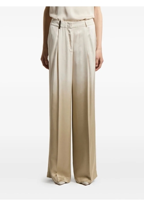Peserico pleated-details trousers - Neutrals