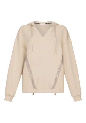 LIU JO Scuba hoodie - Neutrals