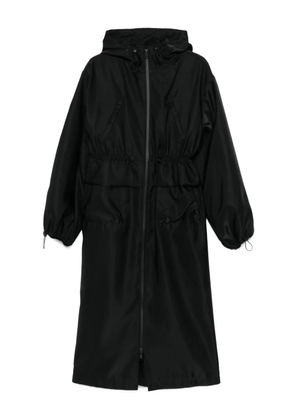 Cecilie Bahnsen hooded coat - Black