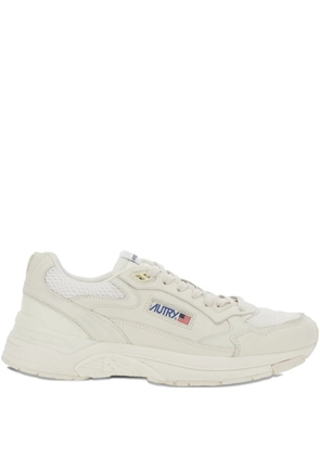 Autry Hyperway logo-patch mesh sneakers - White