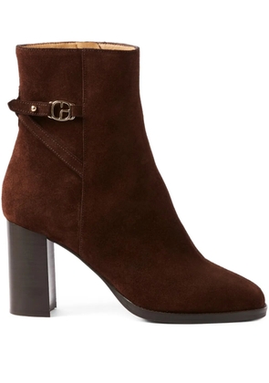 Claudie Pierlot block heel boots - Brown