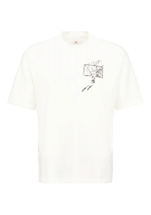 Jordan graphic-print T-shirt - Neutrals