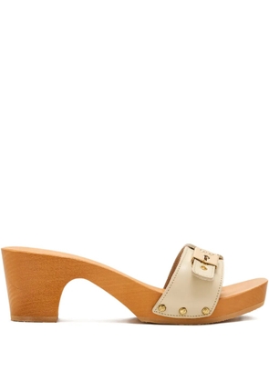 Scholl 65mm Pescura Cameron sandals - White