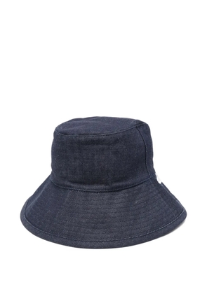 A.P.C. ribbon-trimmed bucket hat - Blue