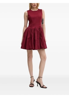 NEVER FULLY DRESSED Monika gathered-skirt mini dress