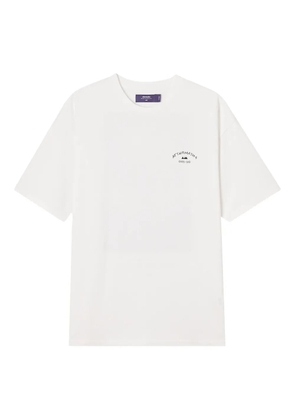 aftermaths graphic-print cotton T-shirt - White