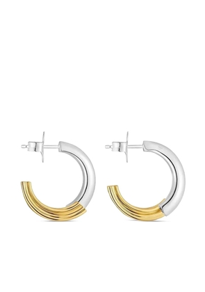 TOUS two-tone hoop earrings - Silver
