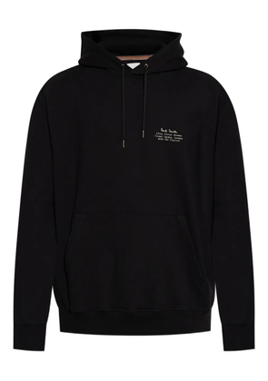 Paul Smith logo-print hoodie - Black