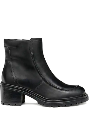 Geox block-heel ankle boots - Black