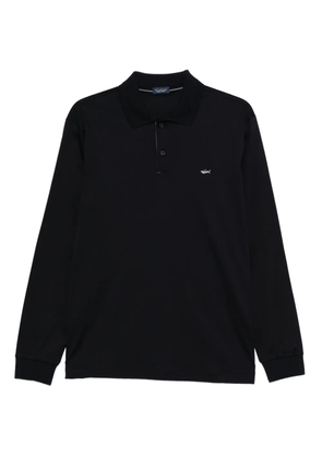 Paul & Shark long-sleeve polo shirt - Black