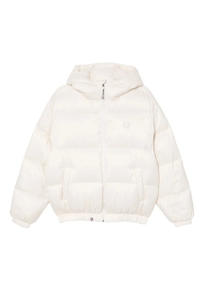 AAPE BY *A BATHING APE® logo-patched jacket - Neutrals