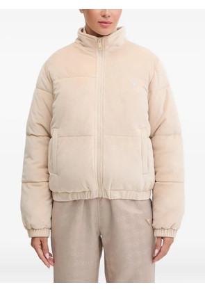 GUESS USA quilted zip jacket - Neutrals