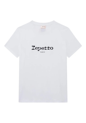 Repetto logo-print cotton T-shirt - White