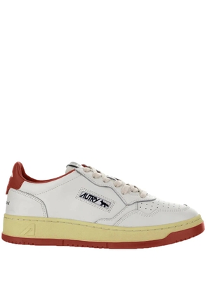 Autry leather low-top sneakers - White