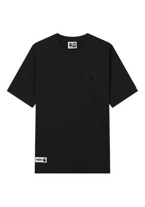 FINGERCROXX embroidered-logo T-shirt - Black