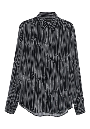 Patrizia Pepe graphic-print shirt - Black
