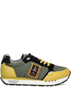 Aeronautica Militare lace-up sneakers - Green