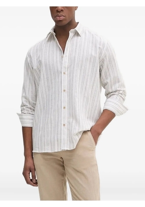 LIU JO stripe-pattern shirt - Neutrals