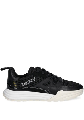 DKNY Zanira logo lettering sneakers - Black