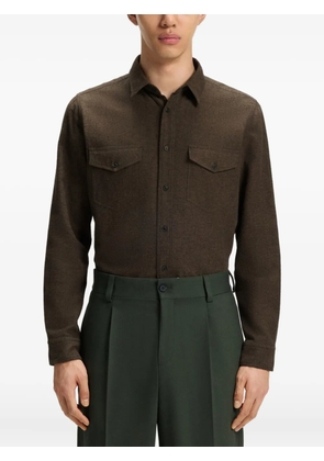 HUGO pocket shirt - Brown