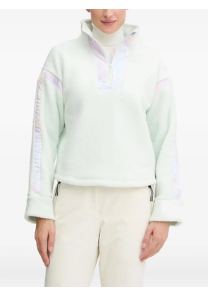 Helly Hansen zip-neck stripe top - Green