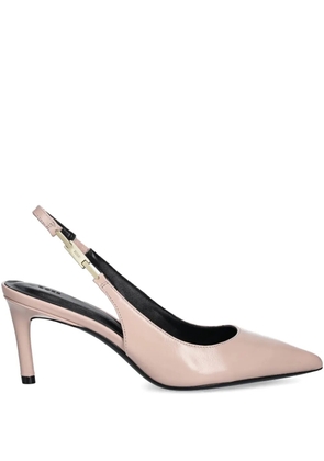 BOSS 80mm slingback pointed-toe pumps - Pink