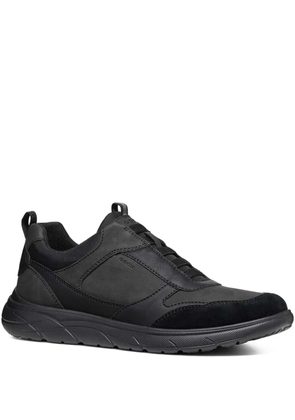 Geox slip-on panelled trainers - Black