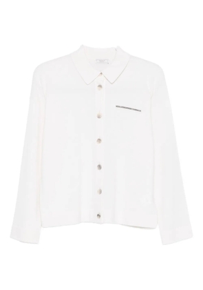Peserico buttoned cardigan - White