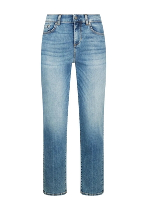 LIU JO logo-patch jeans - Blue