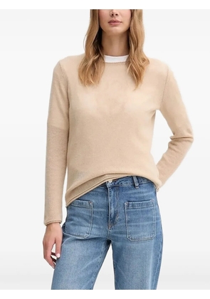 Joop! logo-embellished cashmere sweater - Neutrals
