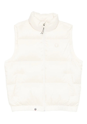 AAPE BY *A BATHING APE® logo-patch gilet - Neutrals