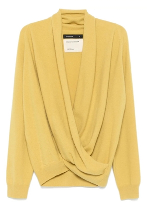 Frenckenberger Cross sweater - Yellow