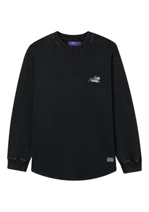 aftermaths graphic crew-neck sweatshirt - Black