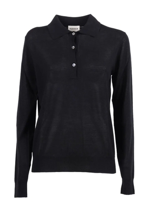 P.A.R.O.S.H. polo-neck long-sleeve top - Grey