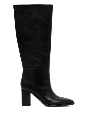 GUESS USA 79mm Perinna block-heel knee-high boots - Black