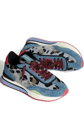 Hoff animal -print sneakers - Blue