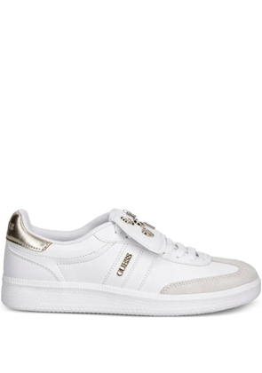 GUESS USA logo-embellished sneakers - White