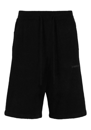 B1ARCHIVE logo-detailing bermuda shorts - Black
