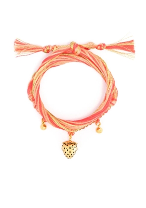 Aurelie Bidermann Honolulu macramé-design bracelet - Gold