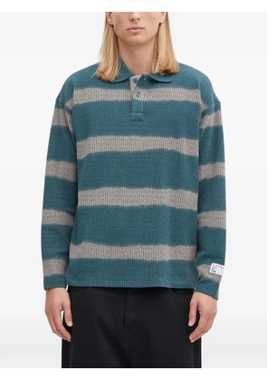 Napapijri x Martine Rose striped polo shirt - Blue