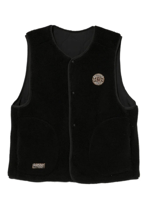 FINGERCROXX reversible gilet - Black