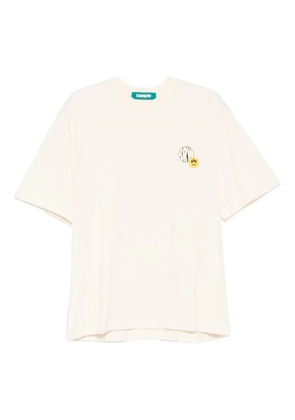 BARROW graphic-print T-shirt - Neutrals