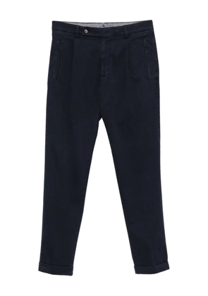 Berwich Retro pleated cuffed trousers - Blue